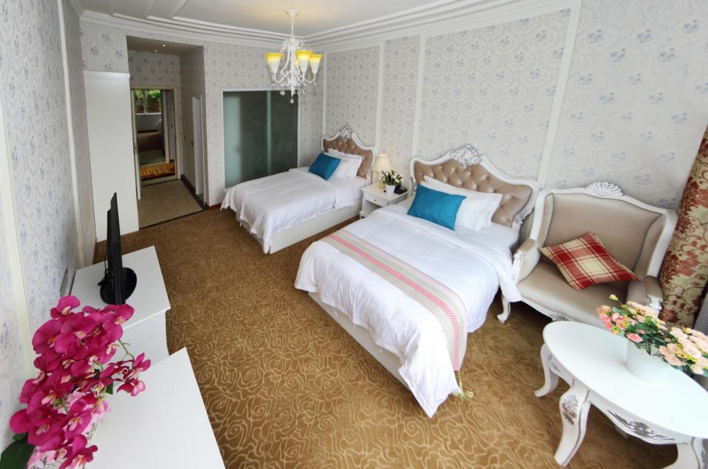 Panshan Tingquan Tuwo Holiday Resort Leshan Room photo