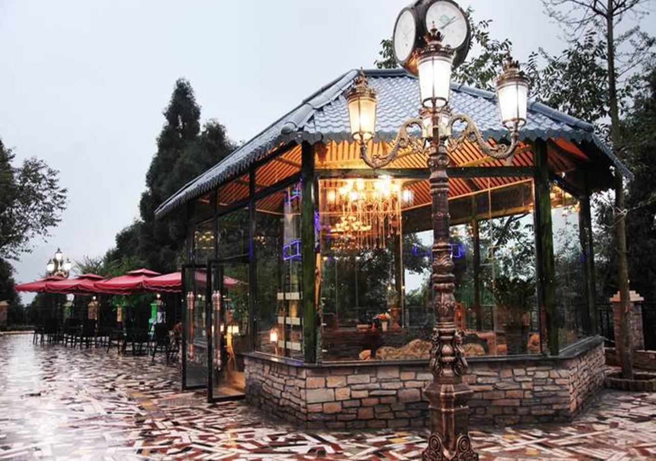 Panshan Tingquan Tuwo Holiday Resort Leshan Exterior photo